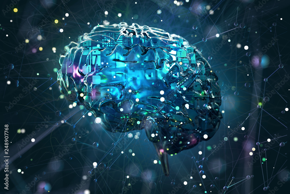 Künstliche Intelligenz Konzept Stock Photo | Adobe Stock