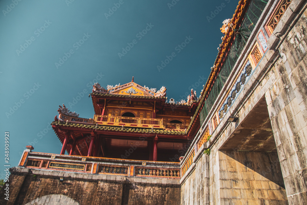 Fototapeta premium Imperial City in Hue, Vietnam