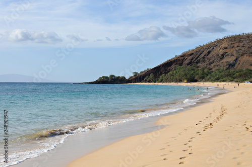 Yellow Sands at the Beach on Maui