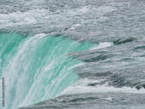 Close up of the beautiful Horseshoe Fall