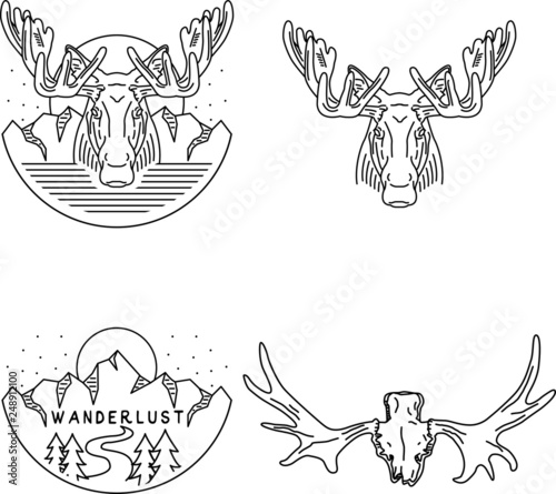 Moose geometrical indie 