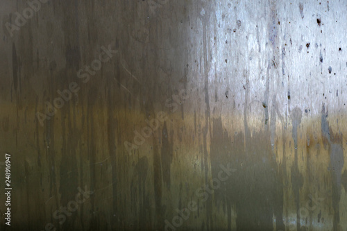 Texture of old oiled metal