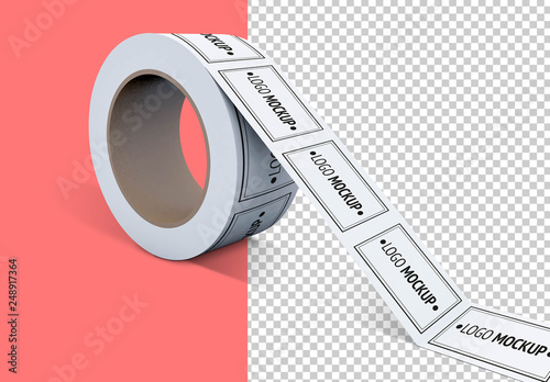 Download Packing Tape Mockup Stock Template Adobe Stock