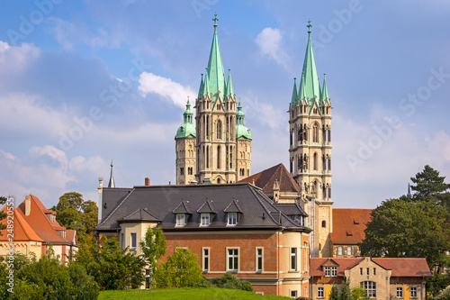 Obraz na płótnie Naumburg is a town in the district Burgenlandkreis, Germany w salonie