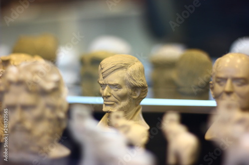 Valokuva Meerschaum Abraham Lincoln