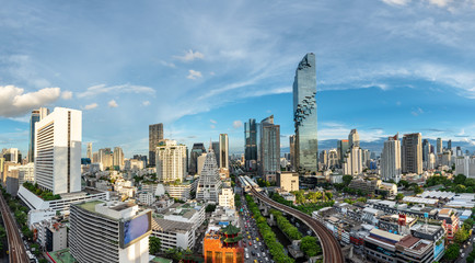 Keuken achterwand Bangkok Zakendistrict Bangkok in middaglicht  © DJ Creative Studio