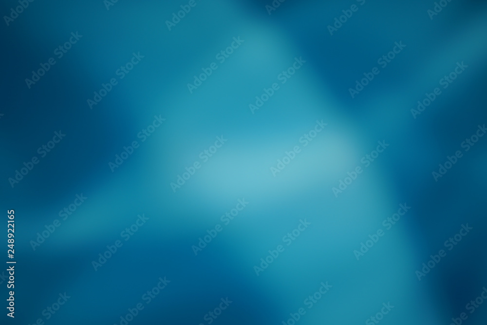 Soft blue lights abstract background