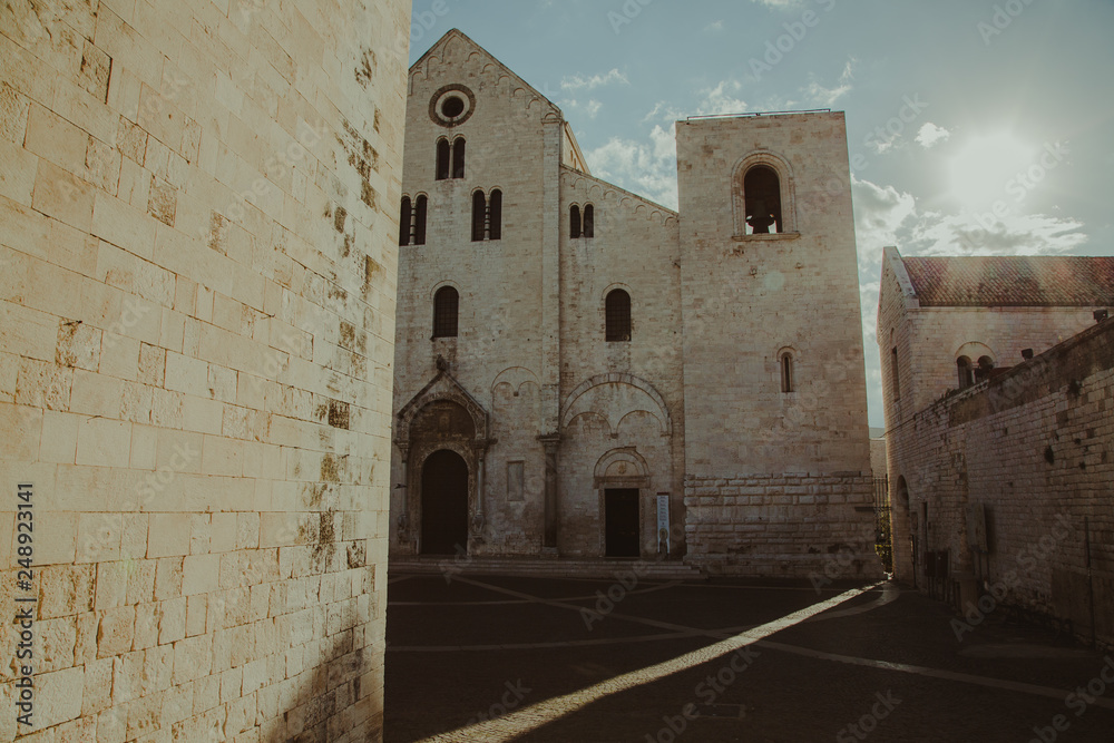 Basilica of Saint Nicholas in Bari, region Puglia, Italy