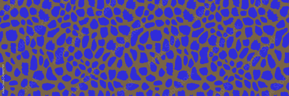 Animal print background. Seamless pattern.