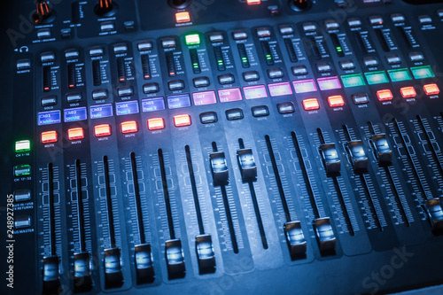 Audio Mixer Soundboard