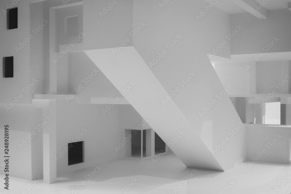 abstract volumetric composition monochrome abstract volumetric composition monochrome