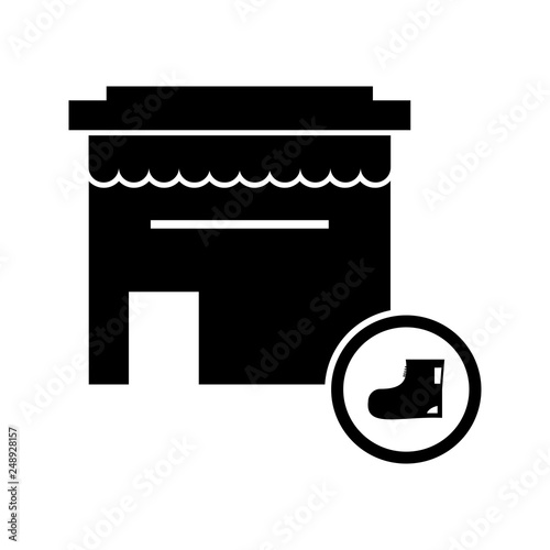Vector shop icon