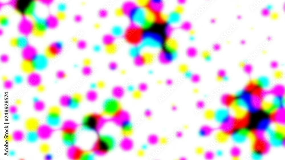 Abstract halftone live wallpaper. Iridescent dots surface for tv show intro, party, event, clubs, music clips, blog opener, vlog presentation or advertising footage. Banner for text, title, caption Abstract halftone live wallpaper. Iridescent dots surface for tv show intro, party, event, clubs, music clips, blog opener, vlog presentation or advertising footage. Banner for text, title, caption