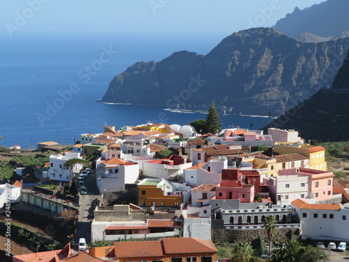 Blick auf Hermigua und Agulo