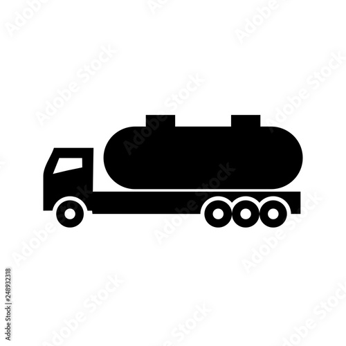 Vector tank truk icon photo