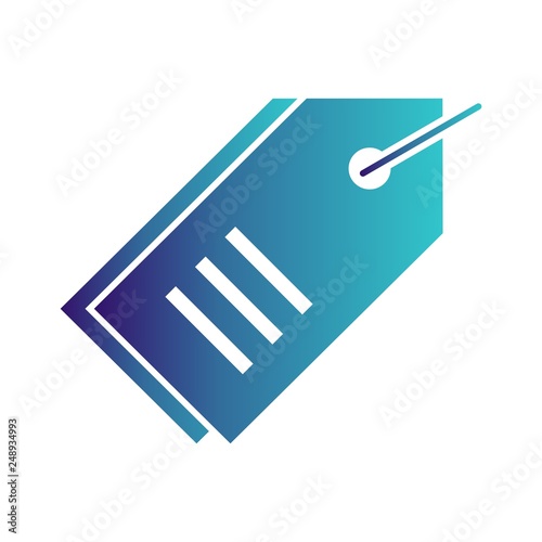 Vector tag icon photo