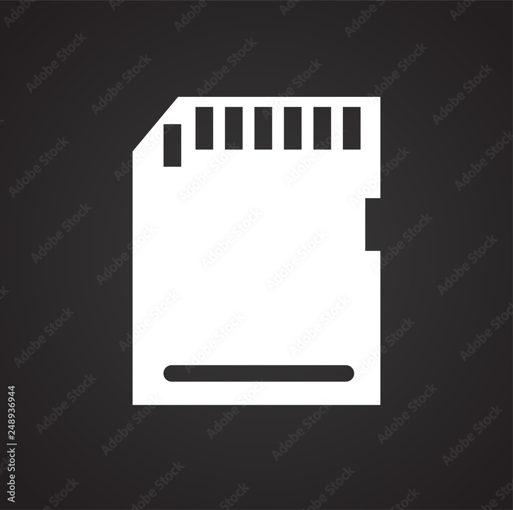 Data storage device icon on black background for graphic and web design, Modern simple vector sign. Internet concept. Trendy symbol for website design web button or mobile app Data storage device icon on black background for graphic and web design, Modern simple vector sign. Internet concept. Trendy symbol for website design web button or mobile app