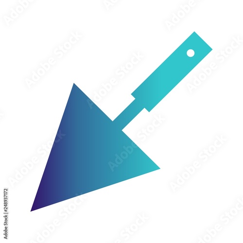 Vector trowel icon