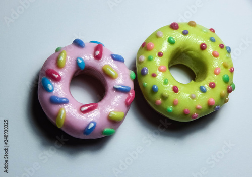 donut isolated on white background