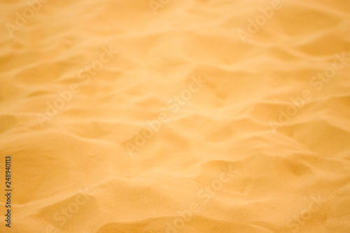 yellow sand background blurred