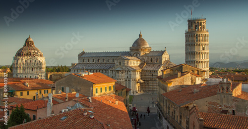Pisa rooftops