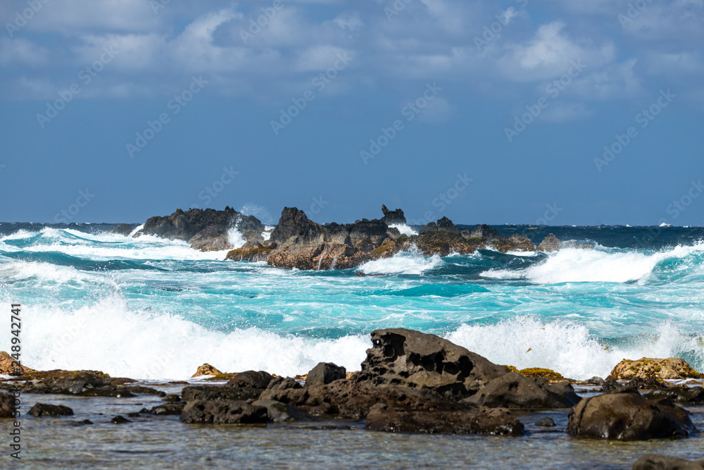 Saint Vincent and the Grenadines, Owia salt ponds Saint Vincent and the Grenadines, Owia salt ponds