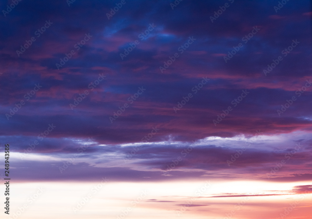 Obraz premium ceu azul