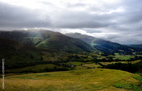 Dark clouds over Grassmere photo