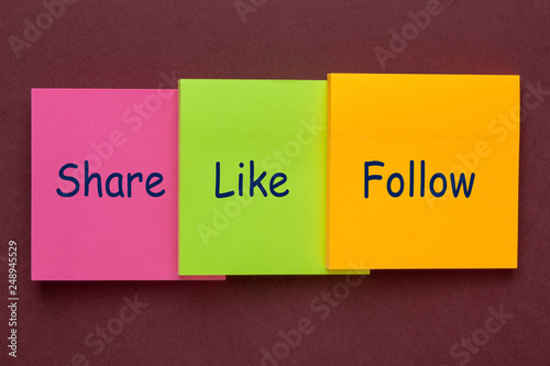 Share Like Follow
