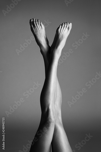 beautiful woman legs