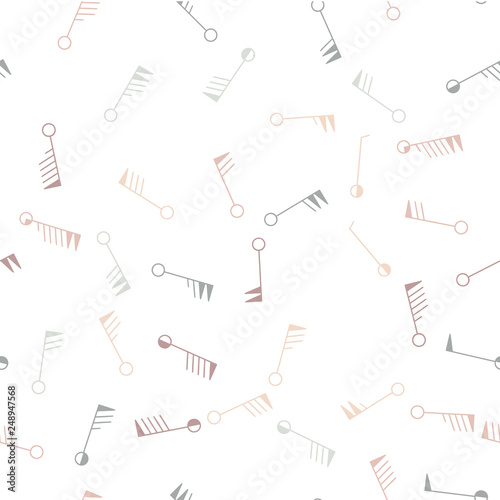Streamless pattern with topographic meteo  icons