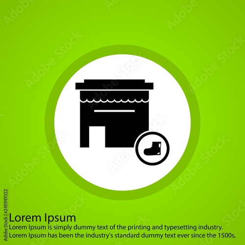 Vector shop icon