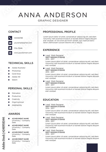 Clean Resume Templates