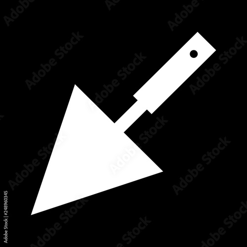  Vector trowel icon