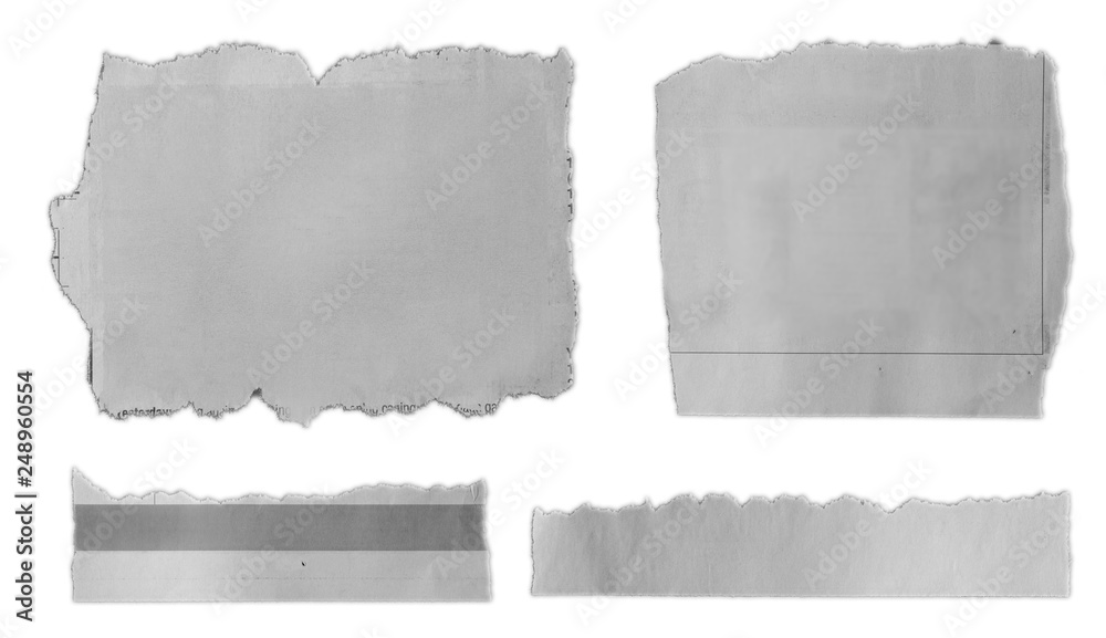 Torn pieces of paper Torn pieces of paper