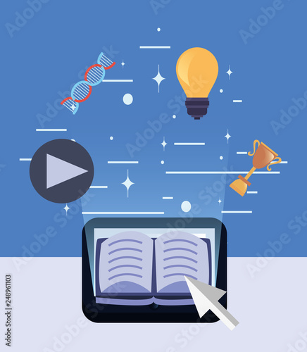 online education concept