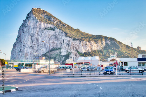 View of Gibraltar Rock