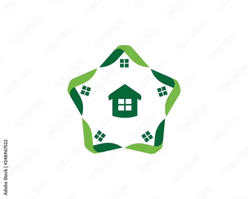 real estate modern city building vector template real estate modern city building vector template