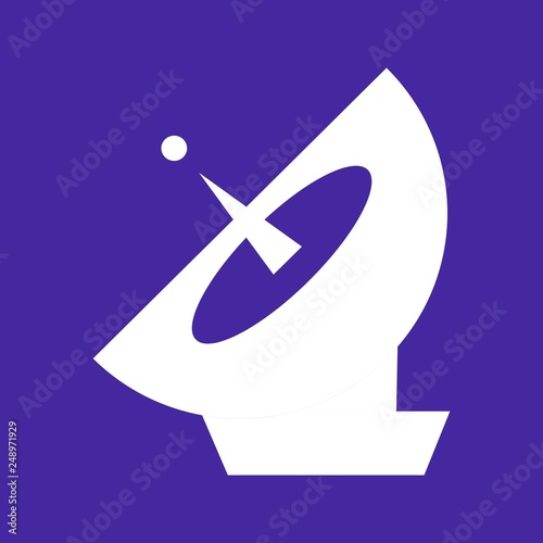  Vector antena icon