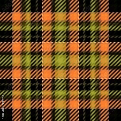 Tartan fabric plaid, background seamless. tile check.