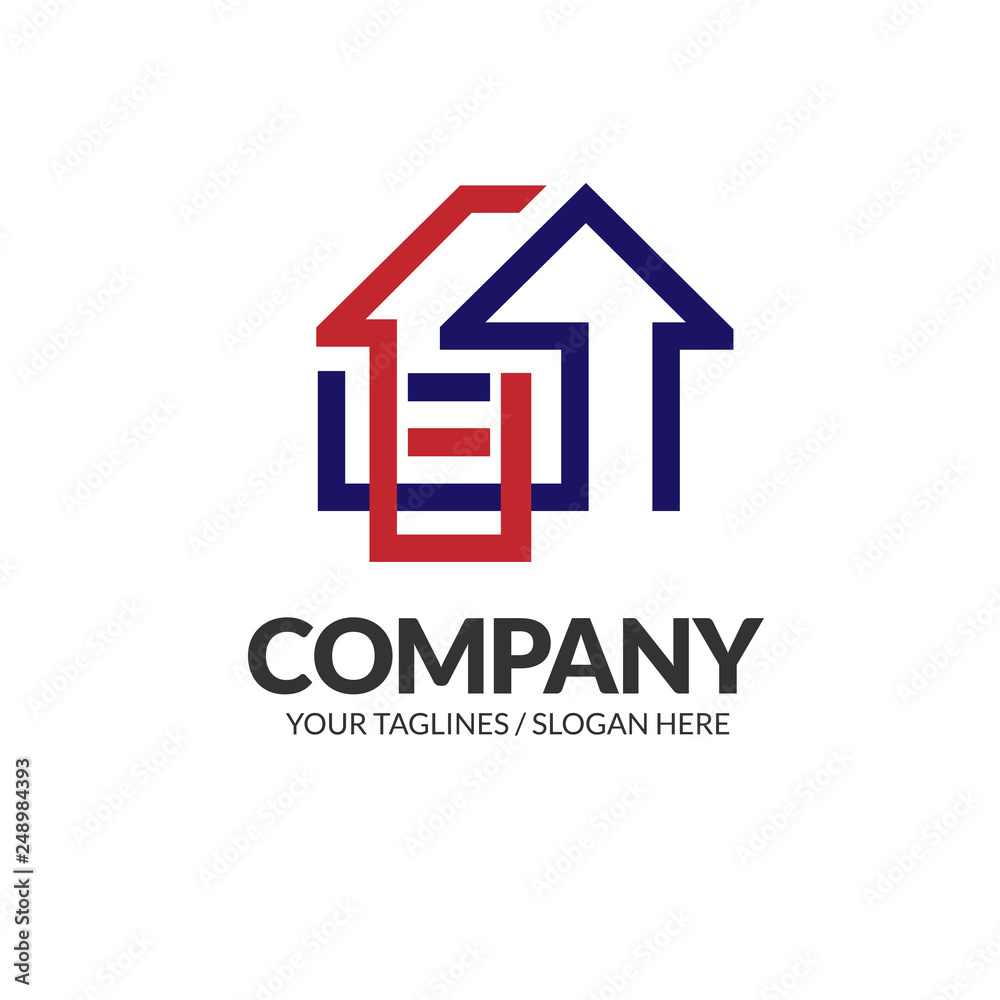 creative Real Estate logo, Property and Construction Logo design Vector creative Real Estate logo, Property and Construction Logo design Vector
