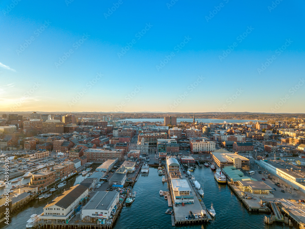 Fototapeta premium PORT OF portland