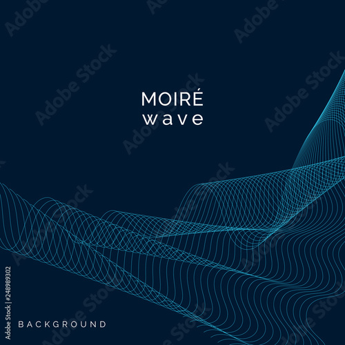 Moiré pattern background