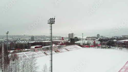 outdoor stadium aerial video photography photo