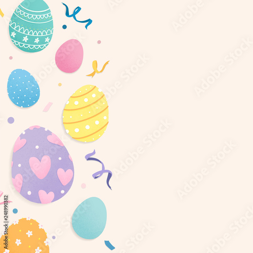 Easter holiday themed design space