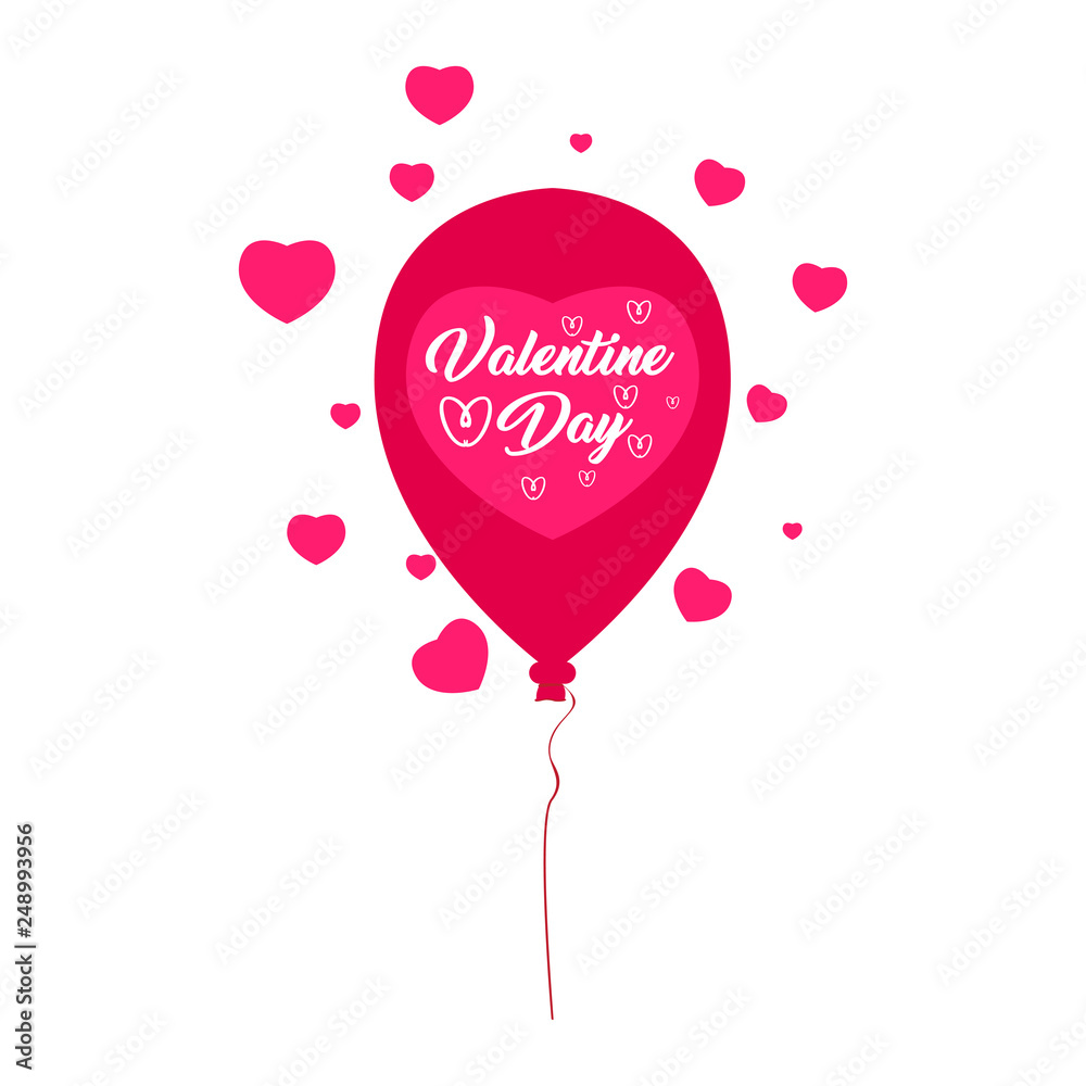 Isolated valentine day banner. Vector illustration design Isolated valentine day banner. Vector illustration design