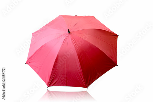 Umbrella isolated on white background.This has clipping path