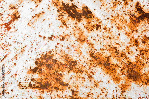 Rusted iron plate background