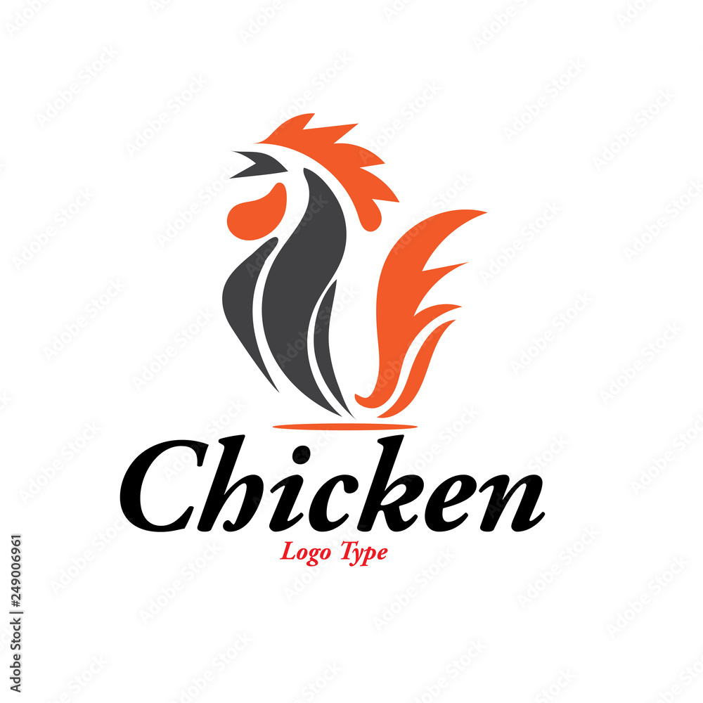 Fototapeta premium chicken logo designs