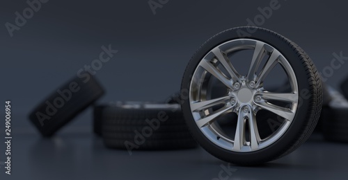  Alloy wheels tire auto cast